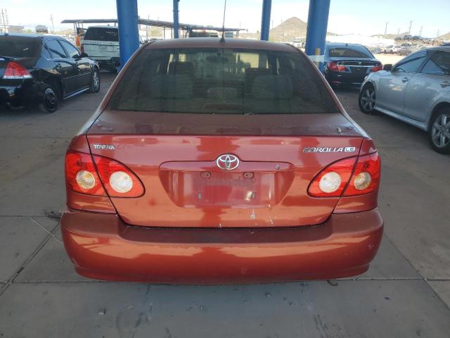 1NXBR30E06Z749616 - 2006 TOYOTA COROLLA CE RED photo 6