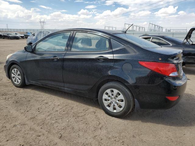 KMHCT4AE2GU016690 - 2016 HYUNDAI ACCENT SE BLACK photo 2
