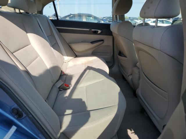 JHMFA362X9S001156 - 2009 HONDA CIVIC HYBRID BLUE photo 10