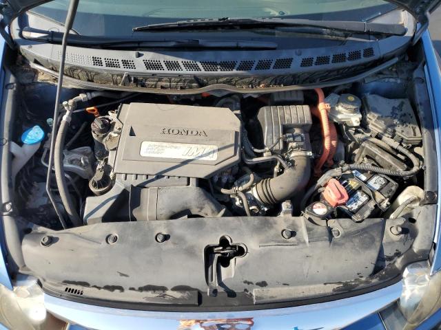 JHMFA362X9S001156 - 2009 HONDA CIVIC HYBRID BLUE photo 11