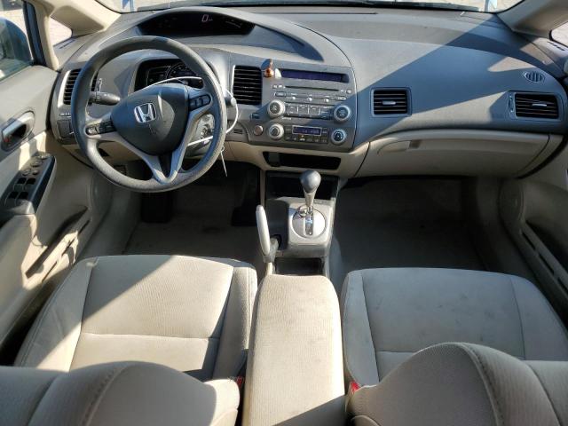 JHMFA362X9S001156 - 2009 HONDA CIVIC HYBRID BLUE photo 8