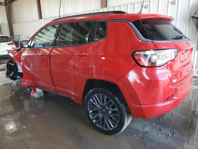 3C4NJDCB0NT132600 - 2022 JEEP COMPASS LIMITED წითელი ფოტო 2