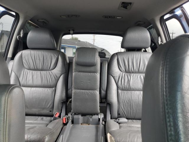 5FNRL38767B107521 - 2007 HONDA ODYSSEY EXL BLUE photo 10
