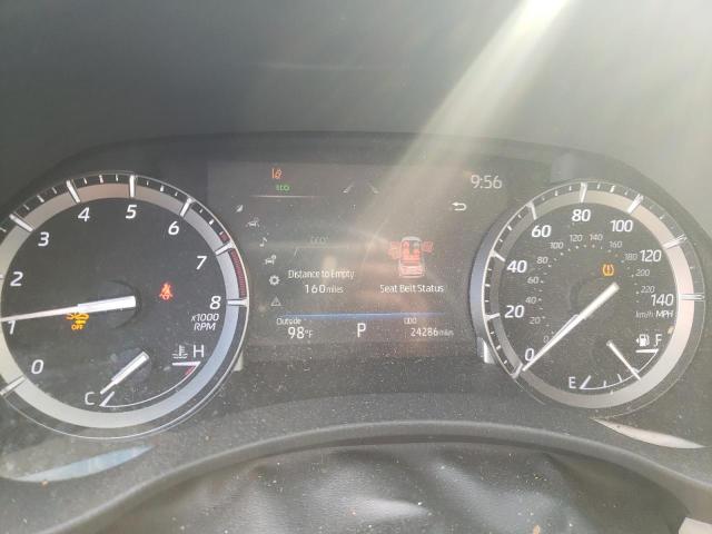 5TDGZRBH0MS557831 - 2021 TOYOTA HIGHLANDER XLE BLACK photo 9