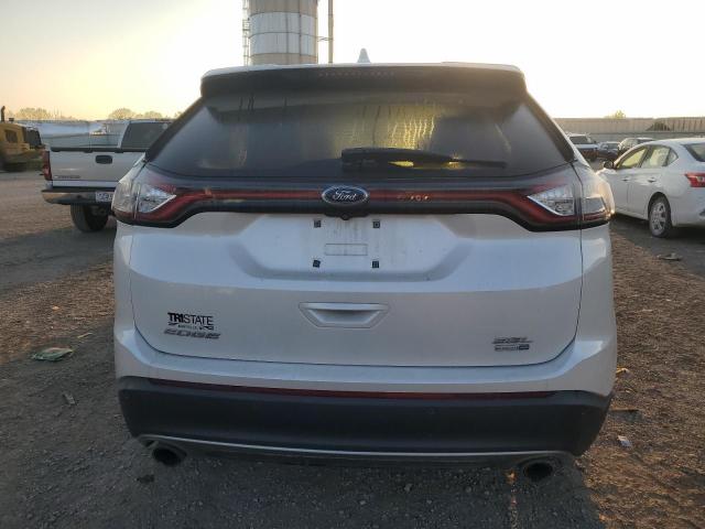 2FMPK4J93HBC12068 - 2017 FORD EDGE SEL WHITE photo 6