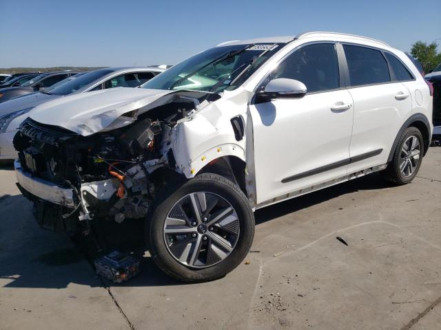 KNDCD3LD9L5387527 - 2020 KIA NIRO EX WHITE photo 1