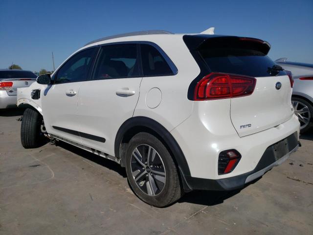 KNDCD3LD9L5387527 - 2020 KIA NIRO EX WHITE photo 2