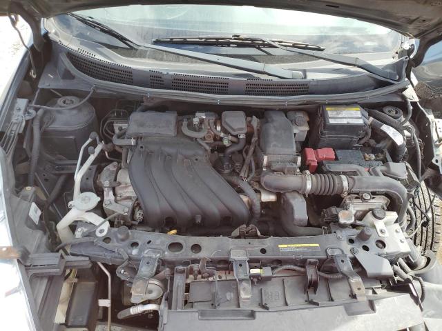 3N1CN7AP1HL808393 - 2017 NISSAN VERSA S BLUE photo 11