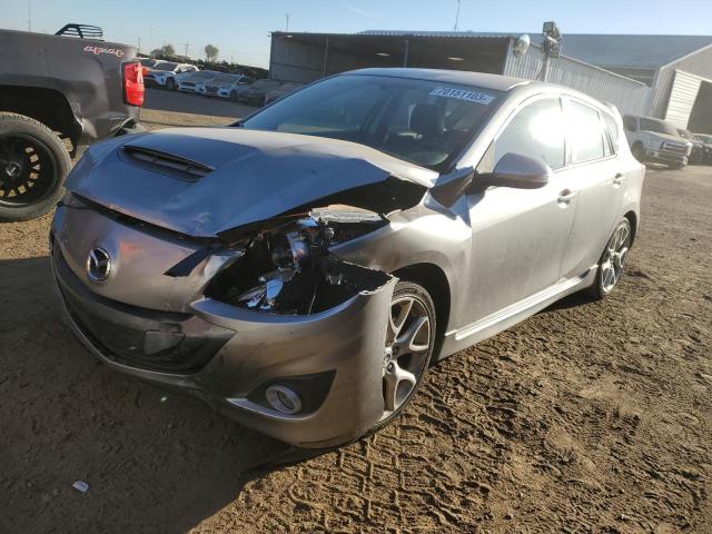 JM1BL1H30A1250919 - 2010 MAZDA SPEED 3 SILVER photo 1