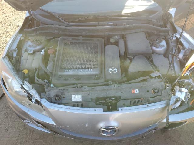 JM1BL1H30A1250919 - 2010 MAZDA SPEED 3 SILVER photo 11