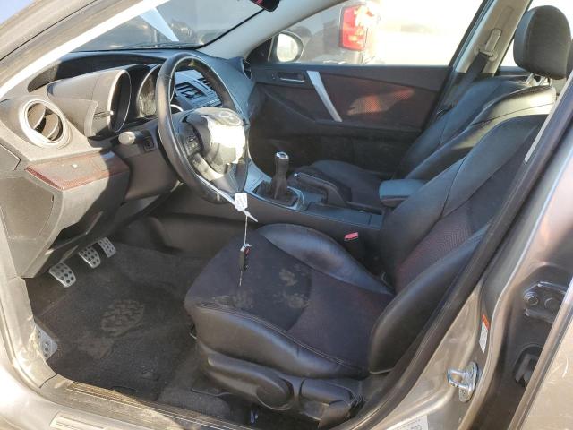 JM1BL1H30A1250919 - 2010 MAZDA SPEED 3 SILVER photo 7