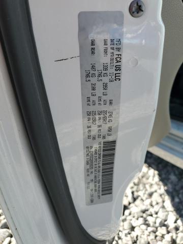 2C4RDGCG2KR595293 - 2019 DODGE GRAND CARAVAN SXT 白色 照片 14