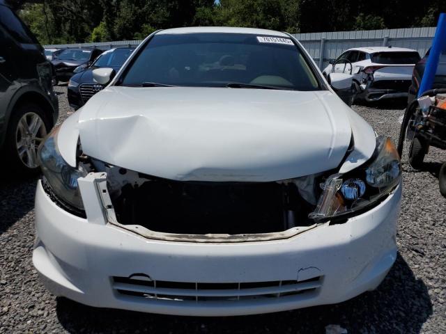 JHMCP26458C013205 - 2008 HONDA ACCORD LXP WHITE photo 5