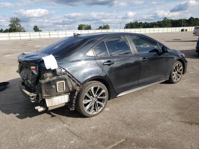 JTDS4MCE1MJ056587 - 2021 TOYOTA COROLLA SE 黑色 照片 3