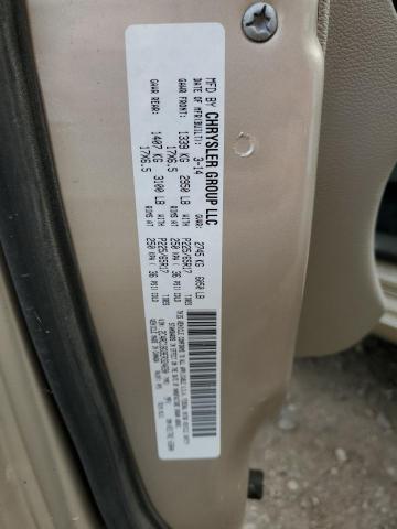 2C4RC1BG9ER324690 - 2014 CHRYSLER TOWN & COU TOURING 棕色 照片 14