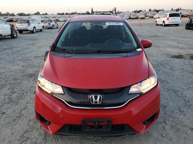 JHMGK5H70GX030204 - 2016 HONDA FIT EX BURGUNDY photo 5