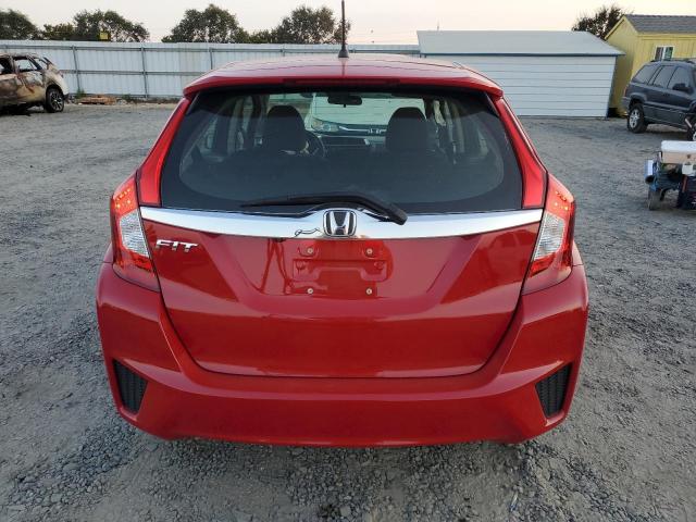 JHMGK5H70GX030204 - 2016 HONDA FIT EX BURGUNDY photo 6