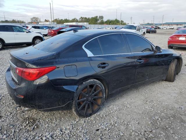 JN1BV7AR8EM685142 - 2014 INFINITI Q50 BASE BLACK photo 3