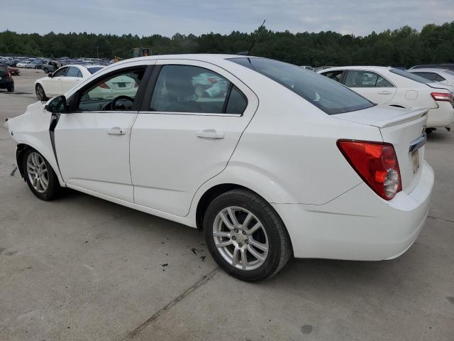1G1JC5SH1D4170015 - 2013 CHEVROLET SONIC LT WHITE photo 2