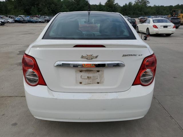 1G1JC5SH1D4170015 - 2013 CHEVROLET SONIC LT WHITE photo 6