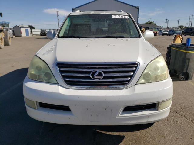 JTJBT20XX90175262 - 2009 LEXUS GX 470 WHITE photo 5