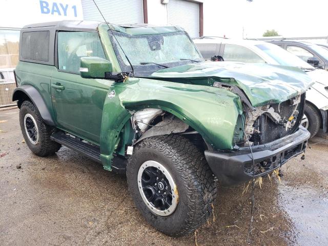 1FMDE5CP2NLB81483 - 2022 FORD BRONCO BASE GREEN photo 4