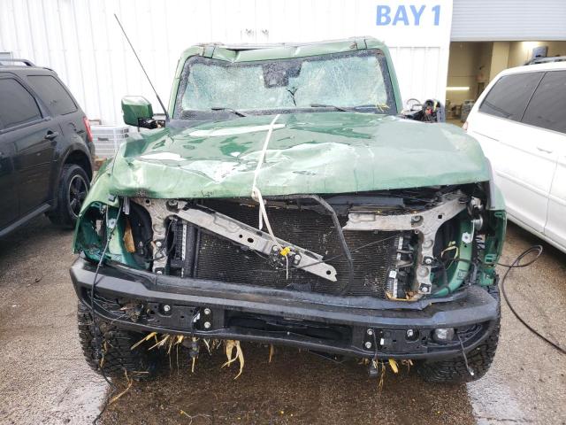 1FMDE5CP2NLB81483 - 2022 FORD BRONCO BASE GREEN photo 5