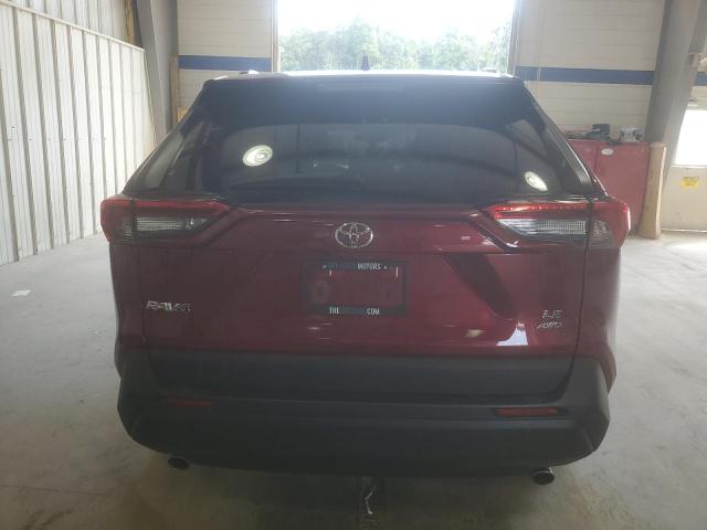 2T3F1RFV4MW201786 - 2021 TOYOTA RAV4 LE RED photo 6