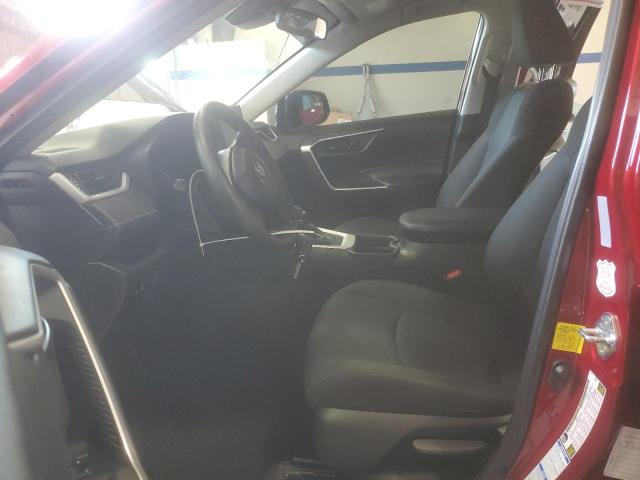 2T3F1RFV4MW201786 - 2021 TOYOTA RAV4 LE RED photo 7