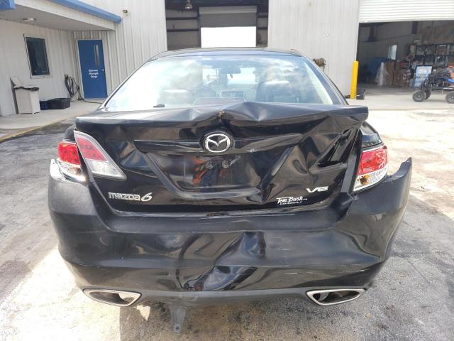 1YVHZ8CB9A5M30094 - 2010 MAZDA 6 S BLACK photo 6