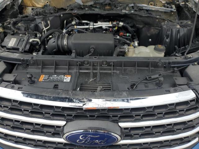 1FMSK7DH8NGA81805 - 2022 FORD EXPLORER XLT Կապույտ լուսանկար 12