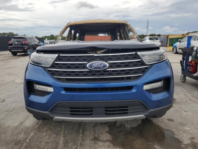 1FMSK7DH8NGA81805 - 2022 FORD EXPLORER XLT Կապույտ լուսանկար 5