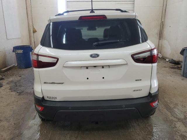 MAJ6P1CL1JC202840 - 2018 FORD ECOSPORT SES Ақ фото 6