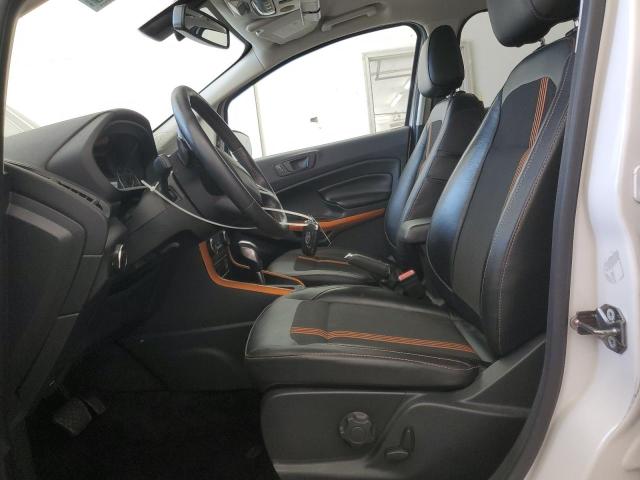 MAJ6P1CL1JC202840 - 2018 FORD ECOSPORT SES Ақ фото 7