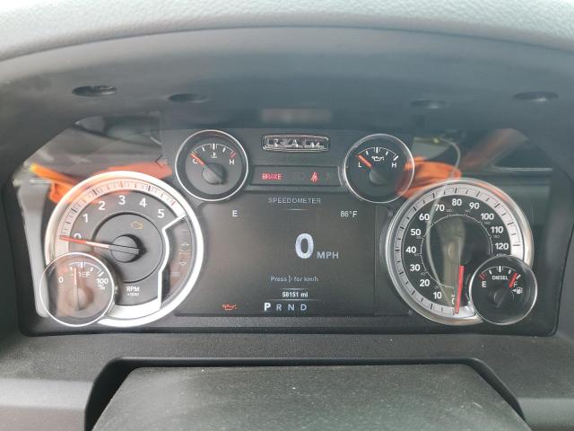 1C6RR7LM8HS881073 - 2017 RAM 1500 SLT SILVER photo 9