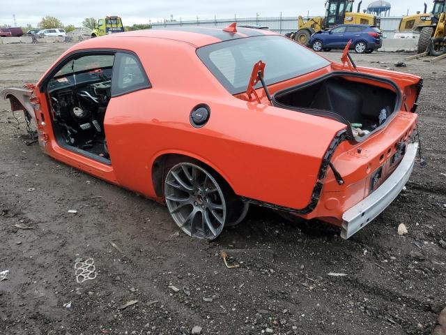 2C3CDZC9XLH246199 - 2020 DODGE CHALLENGER SRT HELLCAT ORANGE photo 2