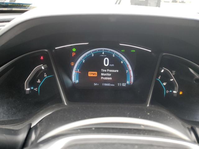 JHMFC1F78KX008934 - 2019 HONDA CIVIC EXL Noir photo 9