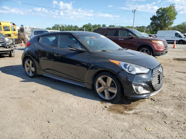 KMHTC6AE7DU166690 - 2013 HYUNDAI VELOSTER TURBO 黑色 照片 4