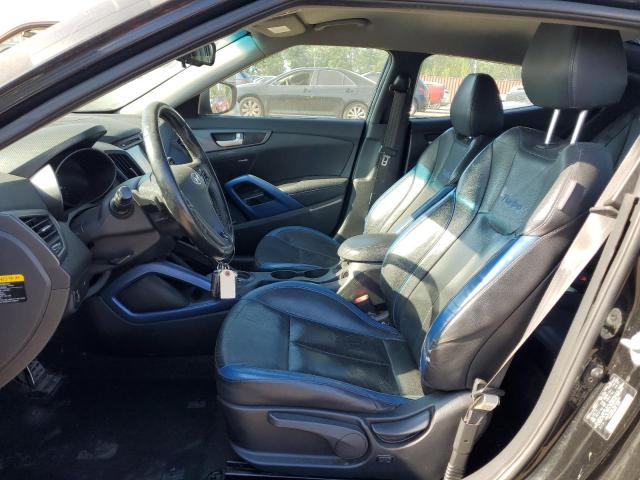 KMHTC6AE7DU166690 - 2013 HYUNDAI VELOSTER TURBO 黑色 照片 7
