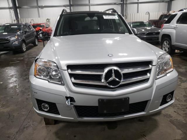 WDCGG8HB4CF780174 - 2012 MERCEDES-BENZ GLK 350 4MATIC SILVER photo 5