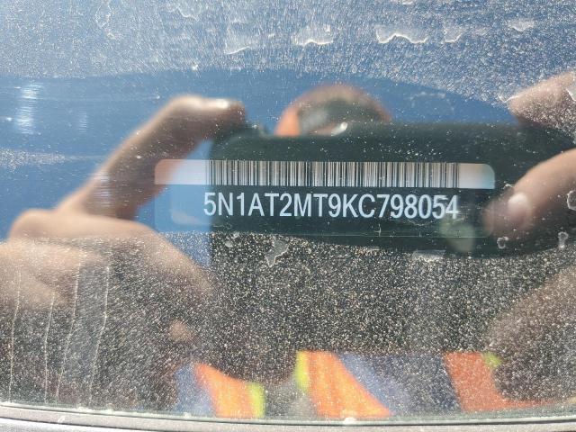 5N1AT2MT9KC798054 - 2019 NISSAN ROGUE S WHITE photo 14