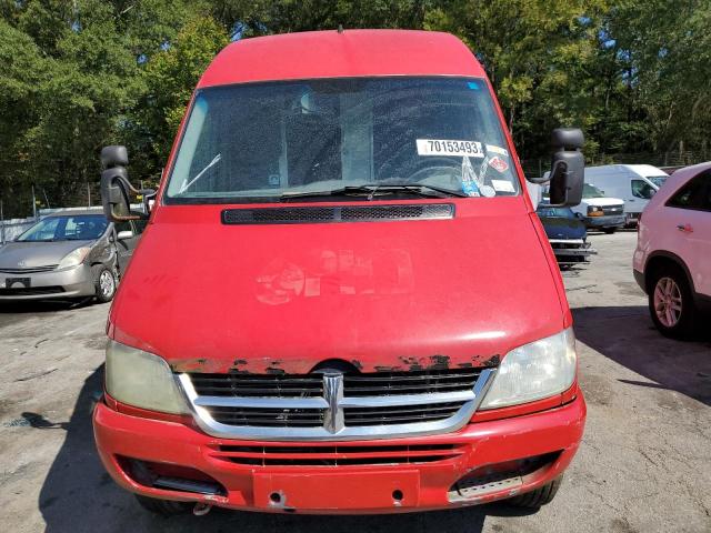 WD2PD744345628098 - 2004 SPRINTER 2500 SPRIN RED photo 5