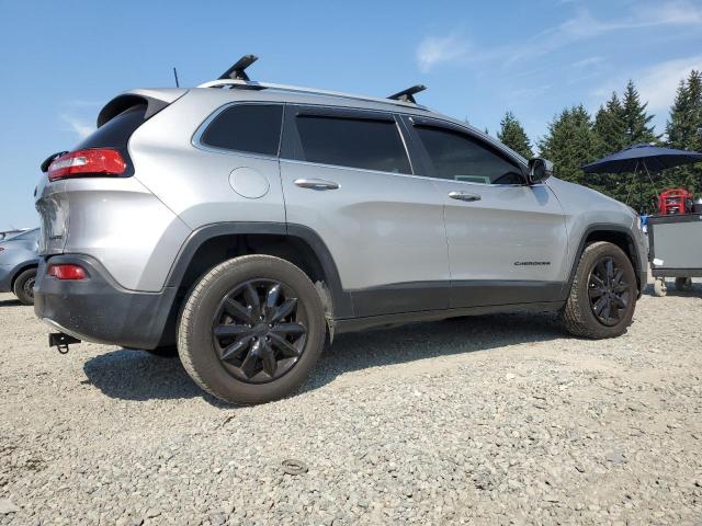 1C4PJMDB2HW622039 - 2017 JEEP CHEROKEE LIMITED GRAY photo 3