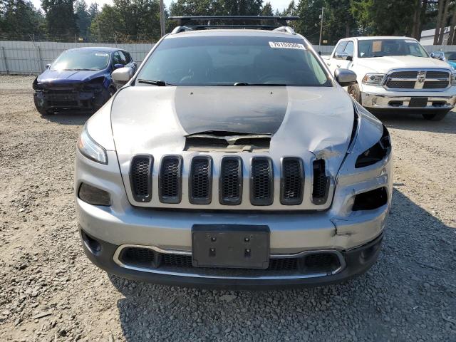 1C4PJMDB2HW622039 - 2017 JEEP CHEROKEE LIMITED GRAY photo 5