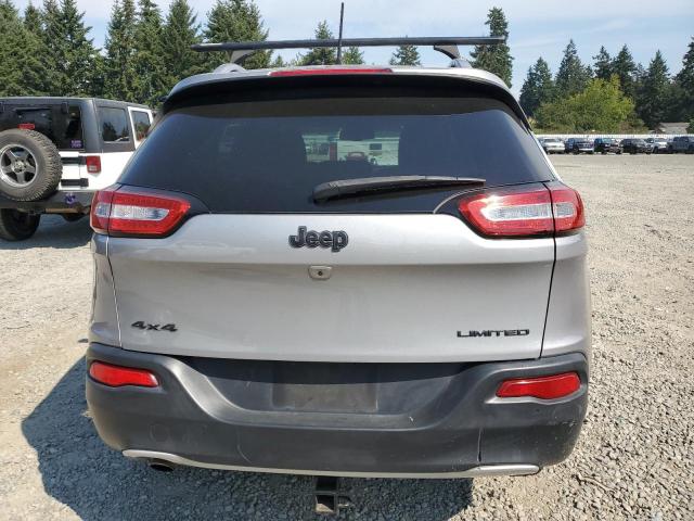 1C4PJMDB2HW622039 - 2017 JEEP CHEROKEE LIMITED GRAY photo 6