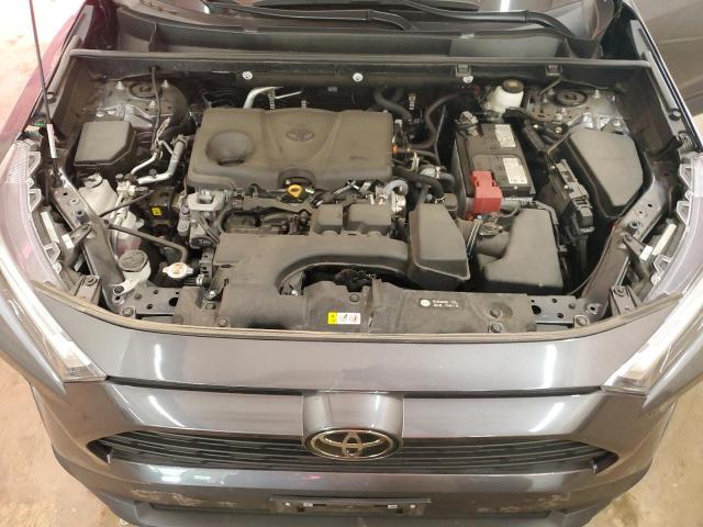 2T3P1RFV5NC322110 - 2022 TOYOTA RAV4 XLE GRAY photo 11