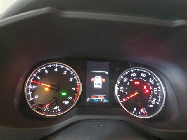 2T3P1RFV5NC322110 - 2022 TOYOTA RAV4 XLE GRAY photo 9