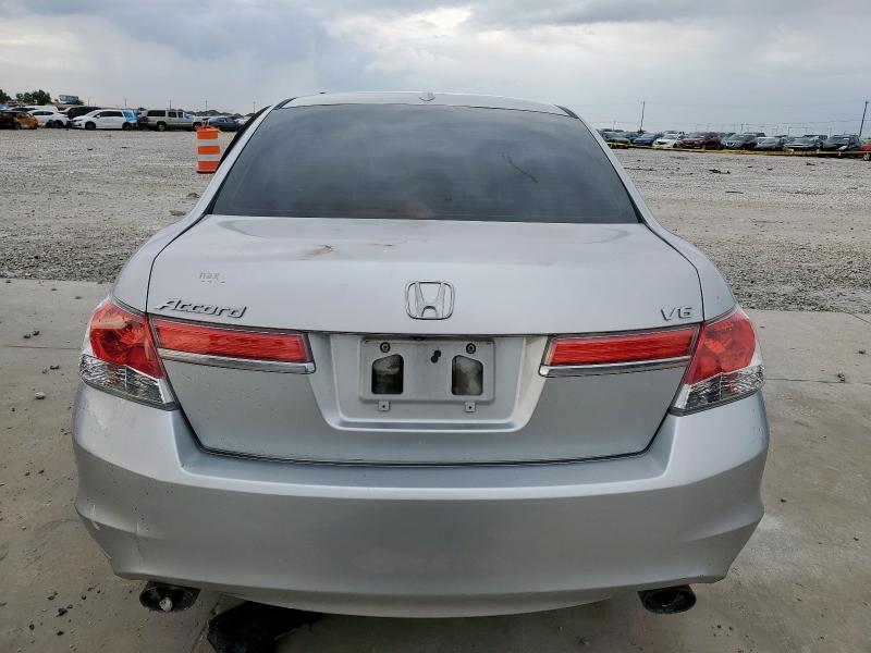 1HGCP3F82CA013341 - 2012 HONDA ACCORD EXL SILVER photo 6
