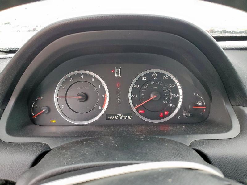 1HGCP3F82CA013341 - 2012 HONDA ACCORD EXL SILVER photo 9