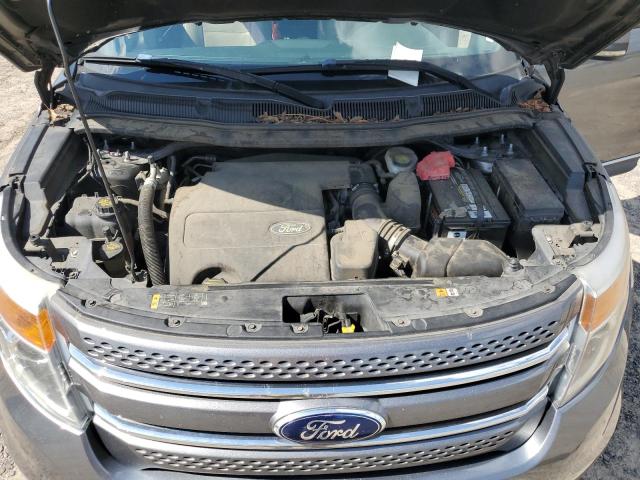 1FM5K8F89DGA86803 - 2013 FORD EXPLORER LIMITED GRAY photo 12